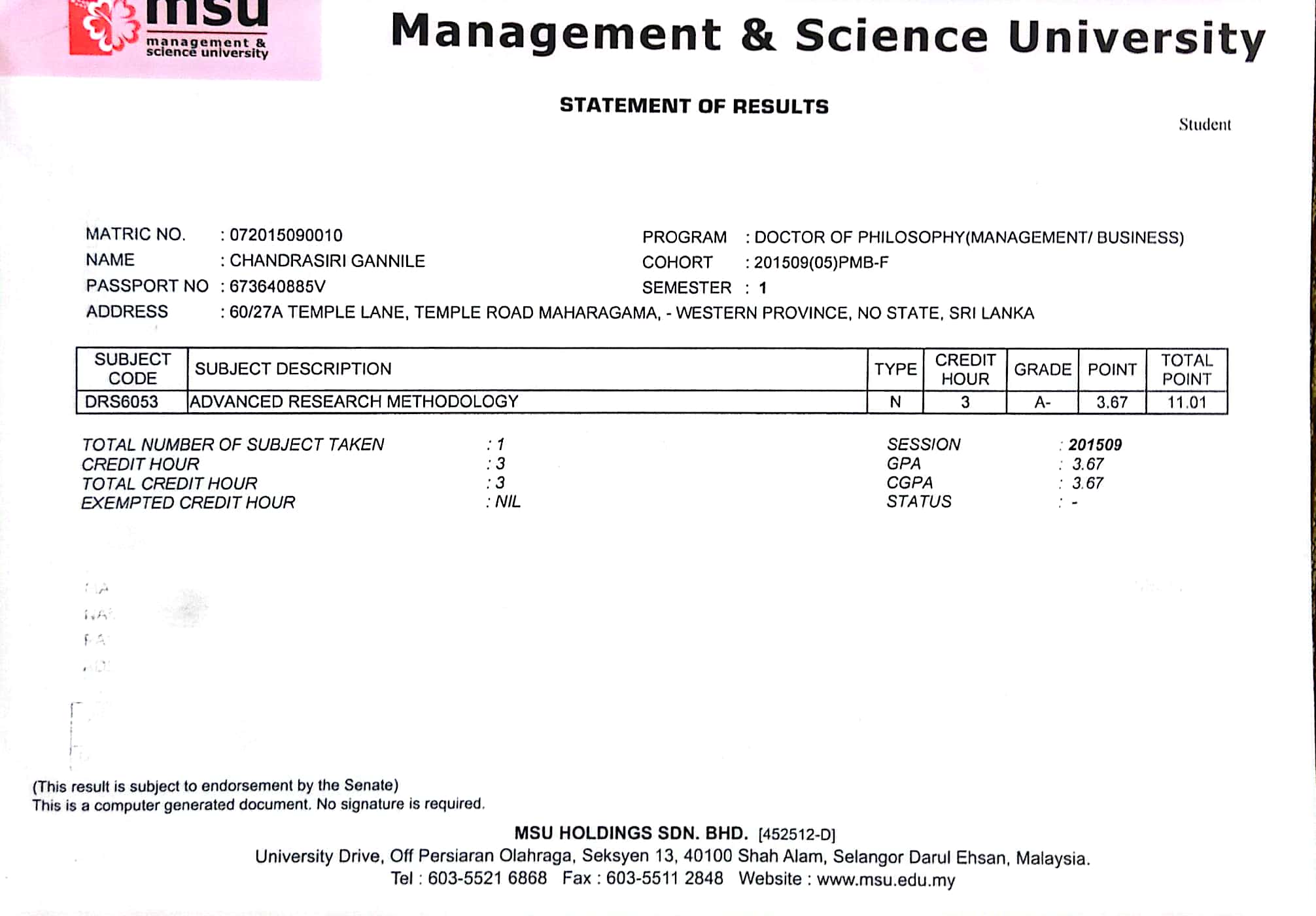 Research Monograph 9